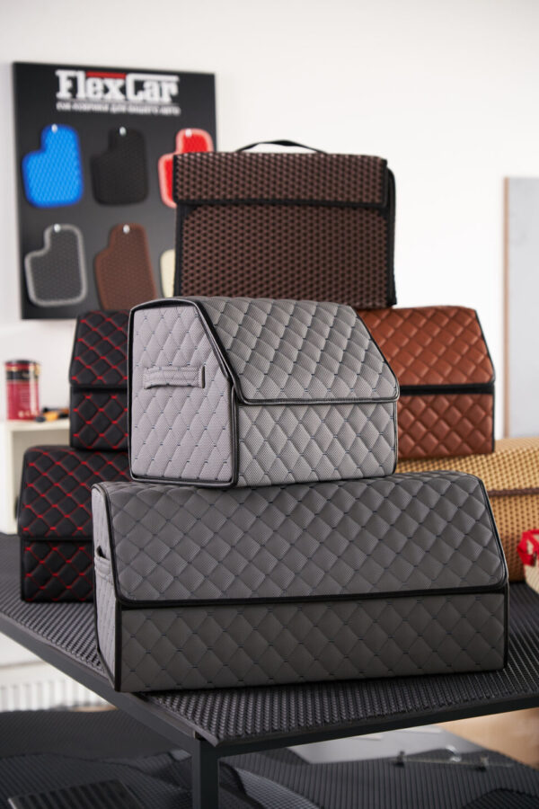 Органайзери для багажнику з еко шкіри